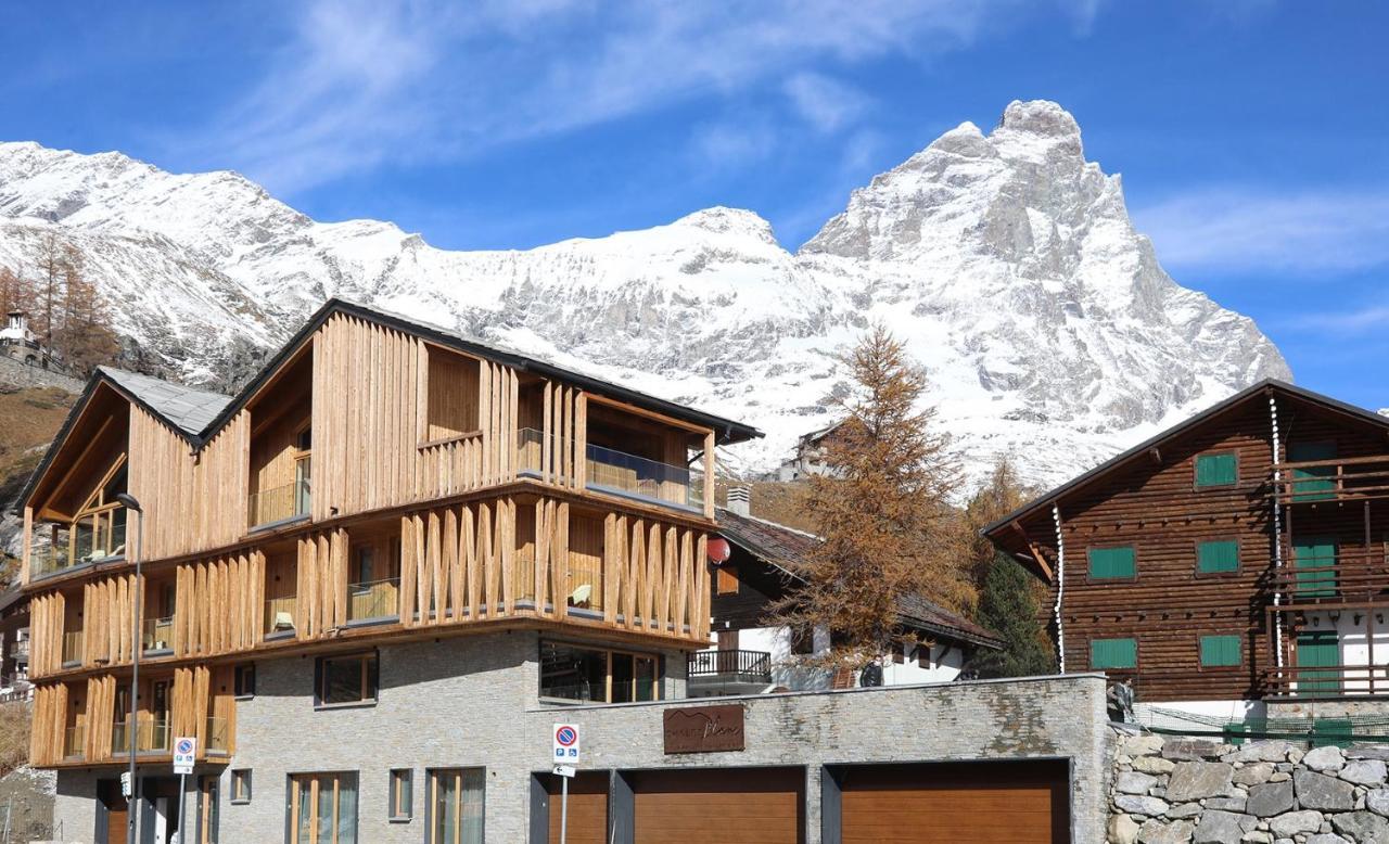 Chalet Blanc Cervinia Bed and Breakfast Breuil-Cervinia Exterior foto